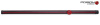 Тубус под цельный кий Poison Armor Velcro (красный, черный)