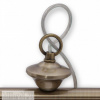 Бильярдный светильник Марсель 3 плафона (бронзовый, бронзовая штанга)