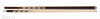 Бильярдный кий для русского бильярда Удар мастера Медведева двухсоставной, 16 запилов (ипе, граб)
